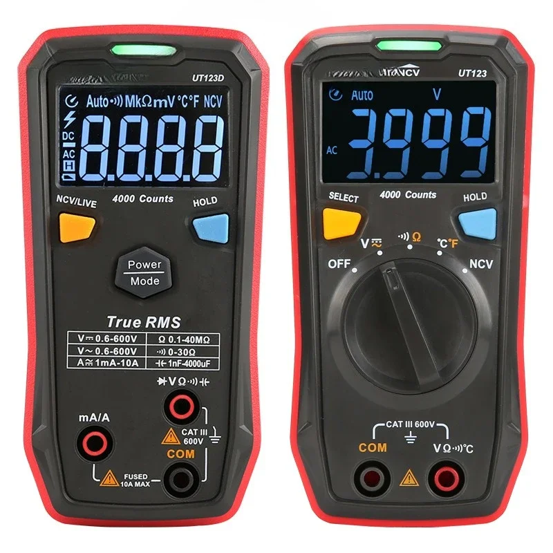 

UT120A/120C Mini Pocket Digital Multimeter Automatic Range Digital Display Multimeter