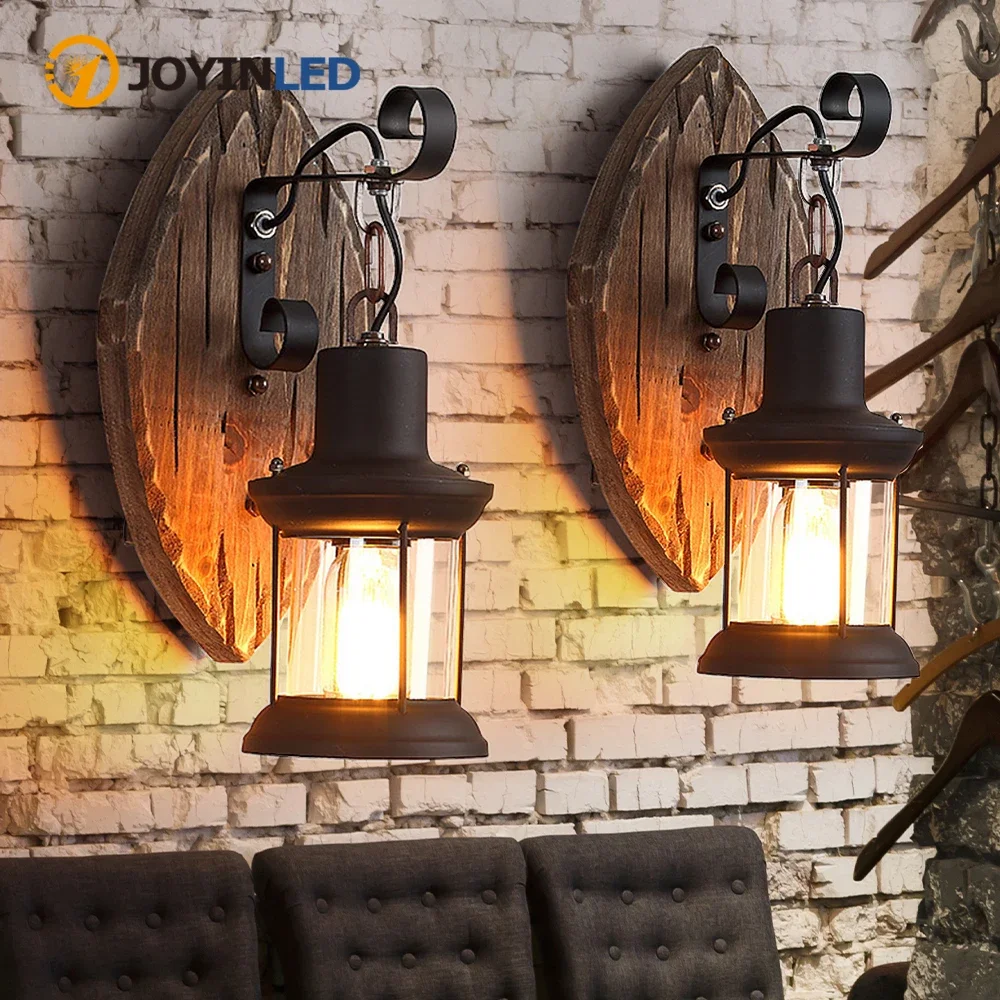 

Vintage Retro Glass Lampshade Wall Lamps Bedroom Beside Reading Interior Wall Light Sofa Background Wall Sconces Luminary