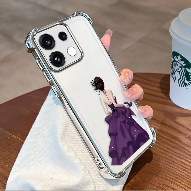 Plating Cover For OPPO Reno 16 Pro 16F 16FS Reno16 F FS 5G Case TPU Four-corner Shockproof Butterfly Print Pattern Fundas