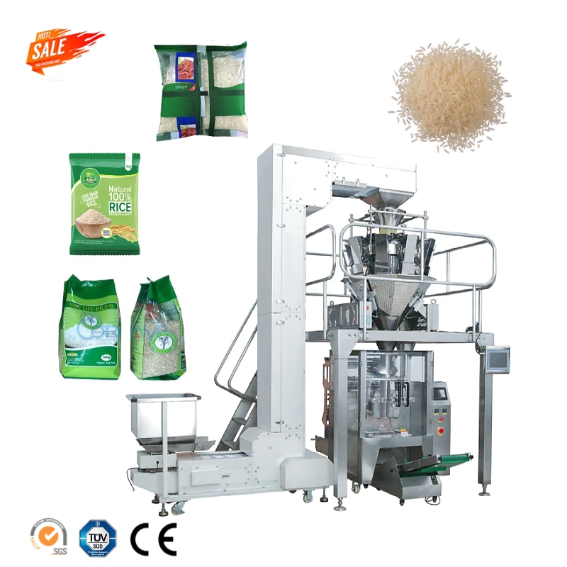 GOLDSEN Automatic Multi-functional Granular 1kg to 5kg Sugar and Rice packaging Packing Machine 1kg 2kg 5 kilo