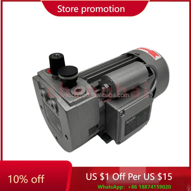 

VT4.8 Сухой роторно-лопастной вакуумный насос Промышленный монтаж Безмасляные воздушные насосы