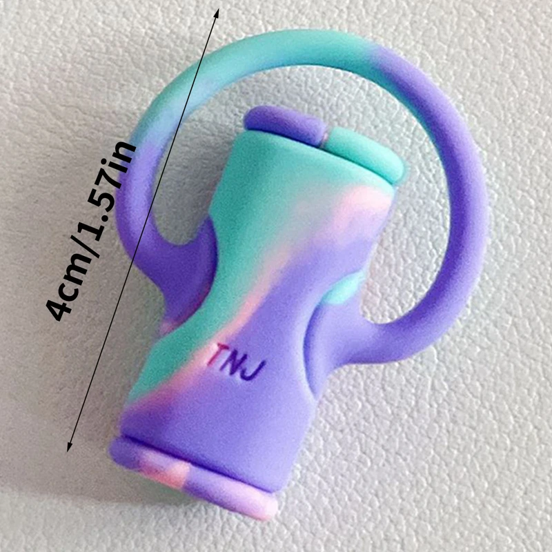 1Pcs Mini 2 in 1 Data Cable Protective Sleeve Colorful Earphone Wire Cord Protection Cover Soft Silicone Cable Protector Tools