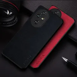 Case For Honor 200 400 Pro Lite Smart funda business style durable textile leather cover for honor 400 smart case