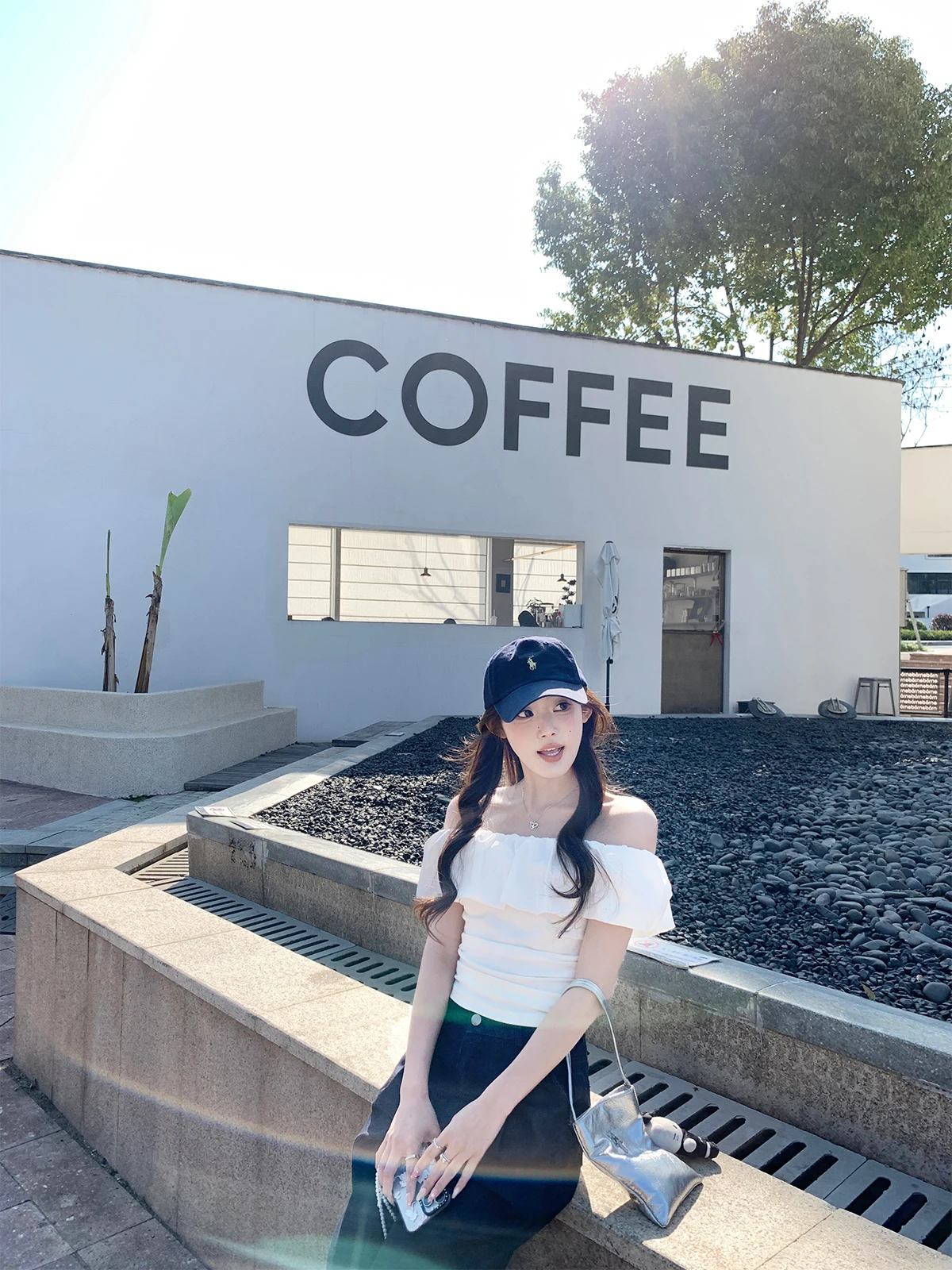 

Мягкий женский топ на одно плечо с волнистыми складками, из смесового хлопка, удобный крой, новинка весны