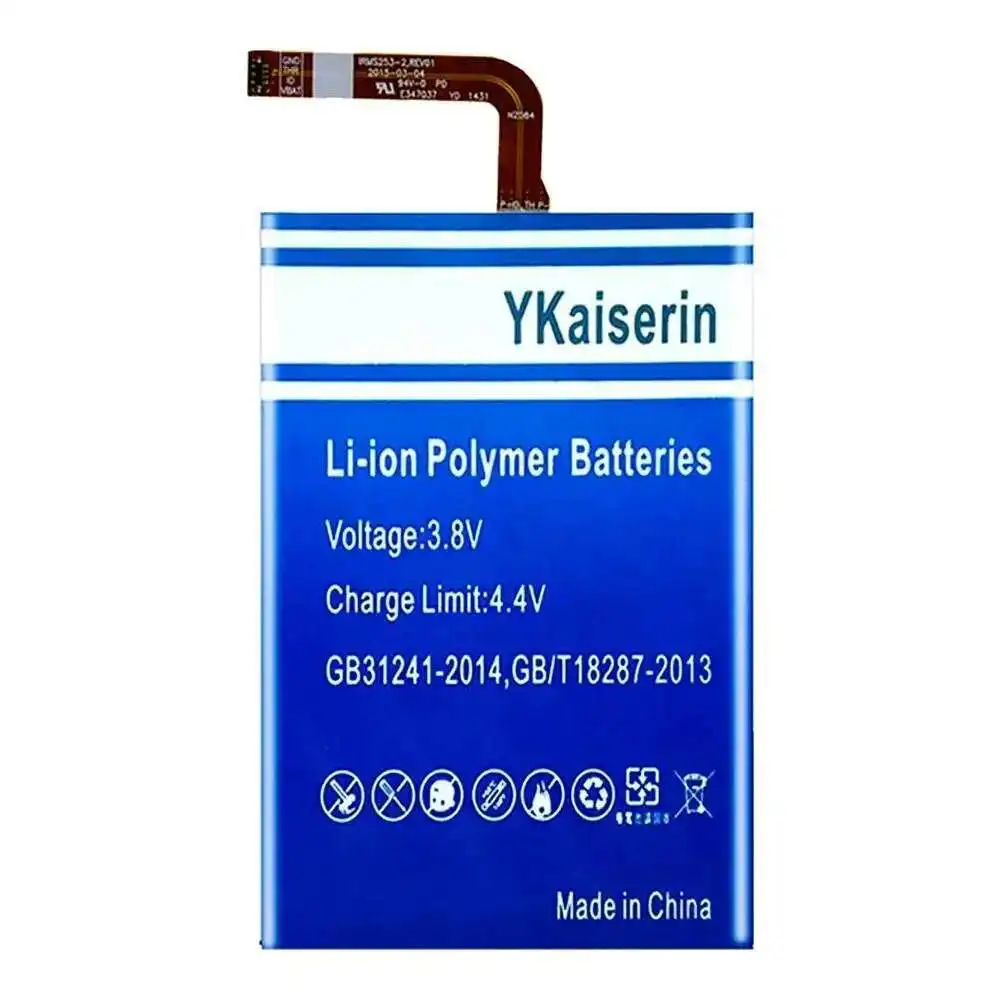 

Environmentally Friendly For Blackberry Q20 Classic SQC100-1 SQC100-3 BPCLS00001B Mobile Phone Battery 3000Mah Stable