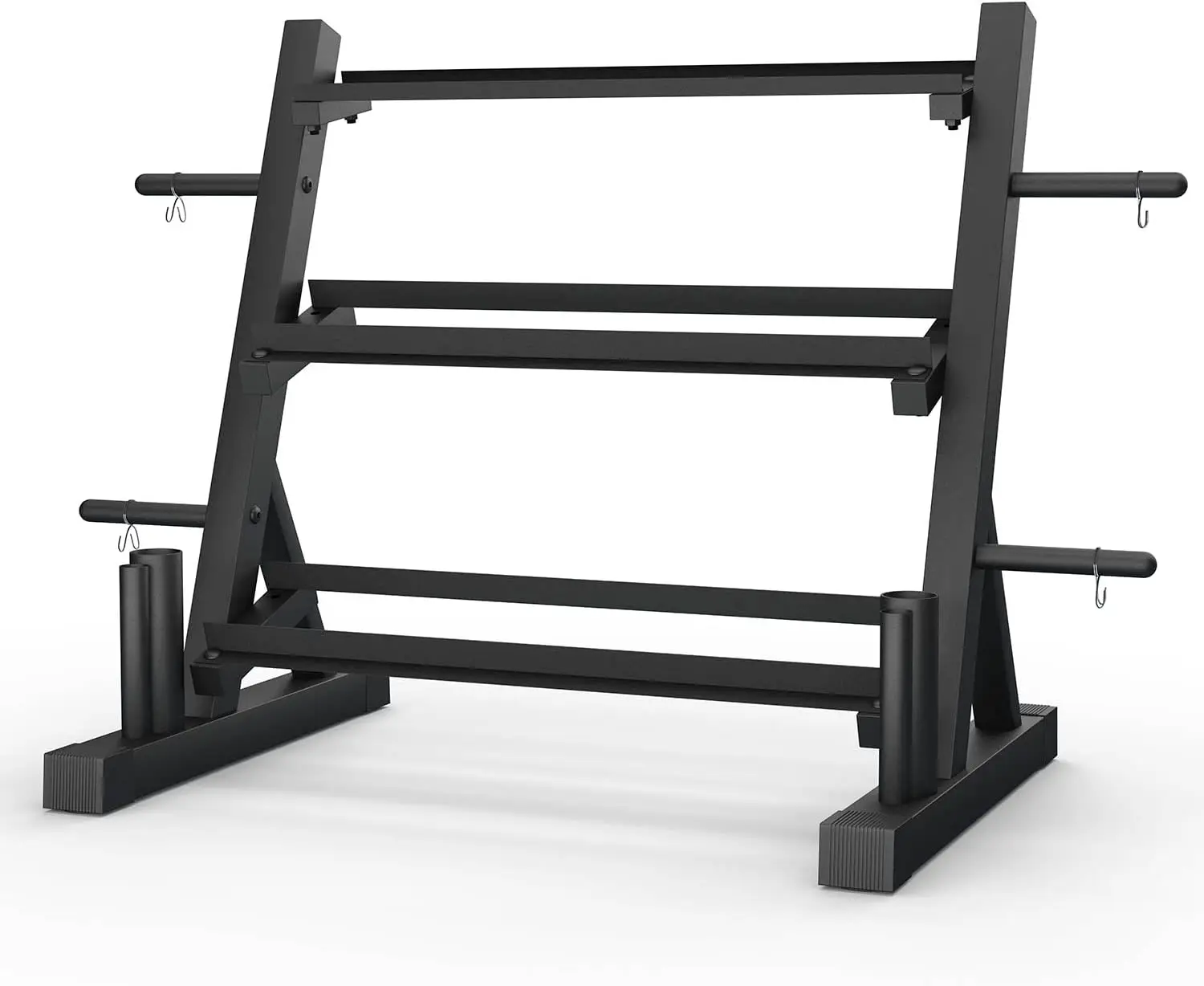 

3 Tier Dumbbell Weight Rack, Dumbbell Rack Stand Only,Adjustable Width Weight Rack for Dumbbells, Suitable for of Weight Plates