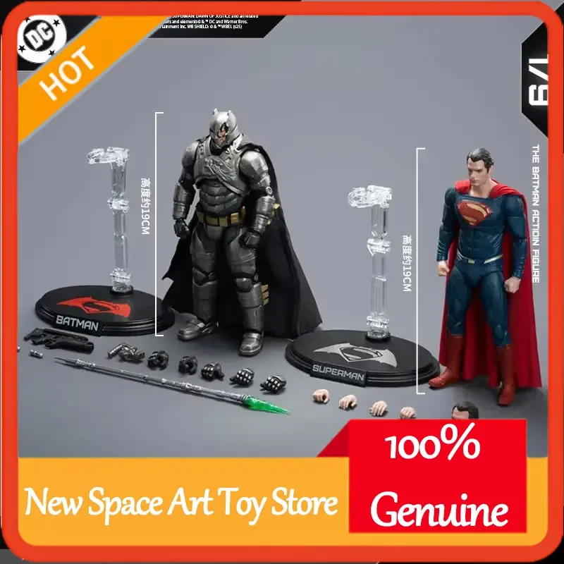 

Genuine Fondjoy Scale Action Figure Set Armored Batman Battle Damaged Batman BVS Dawn Justice Dc Collectible Toy