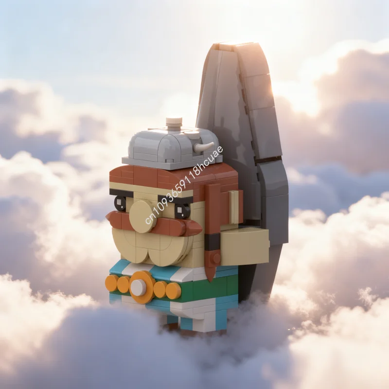 

304pcs MOC Obelix Brickheadz Model Building Blocks Architecture Assemble DIY Creative Christmas Gifts Toys Idea Education Brick