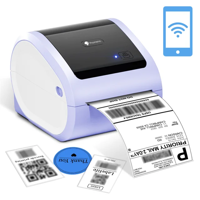 

shipping label printer 4x6 bt thermal printer phomemo D520