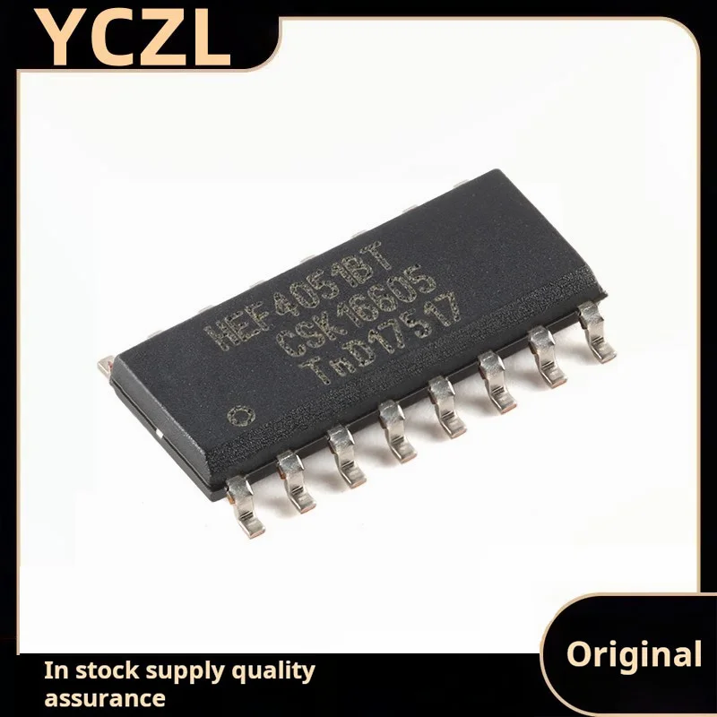 10PCS HEF4051BT-Q100,118 SOIC-16 8-channel analog multiplexer original authentic