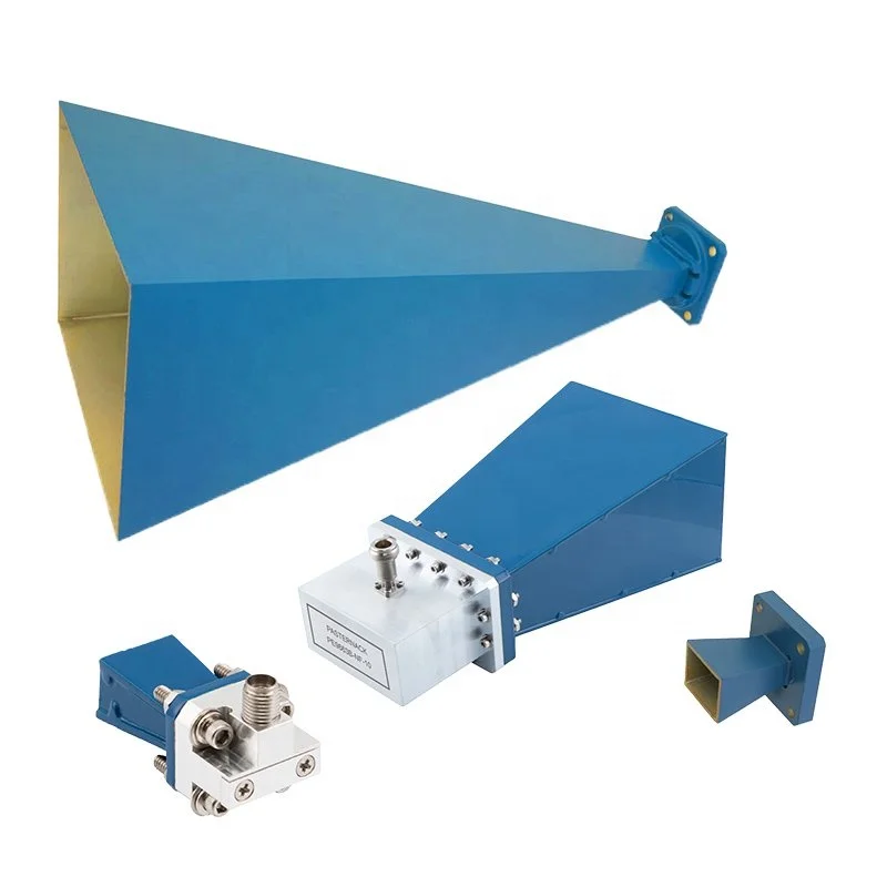 WR510 Best Price 15dB  Wholesale microwave waveguide Standard Gain pyramidal/conical/sectoral Horn Antenna