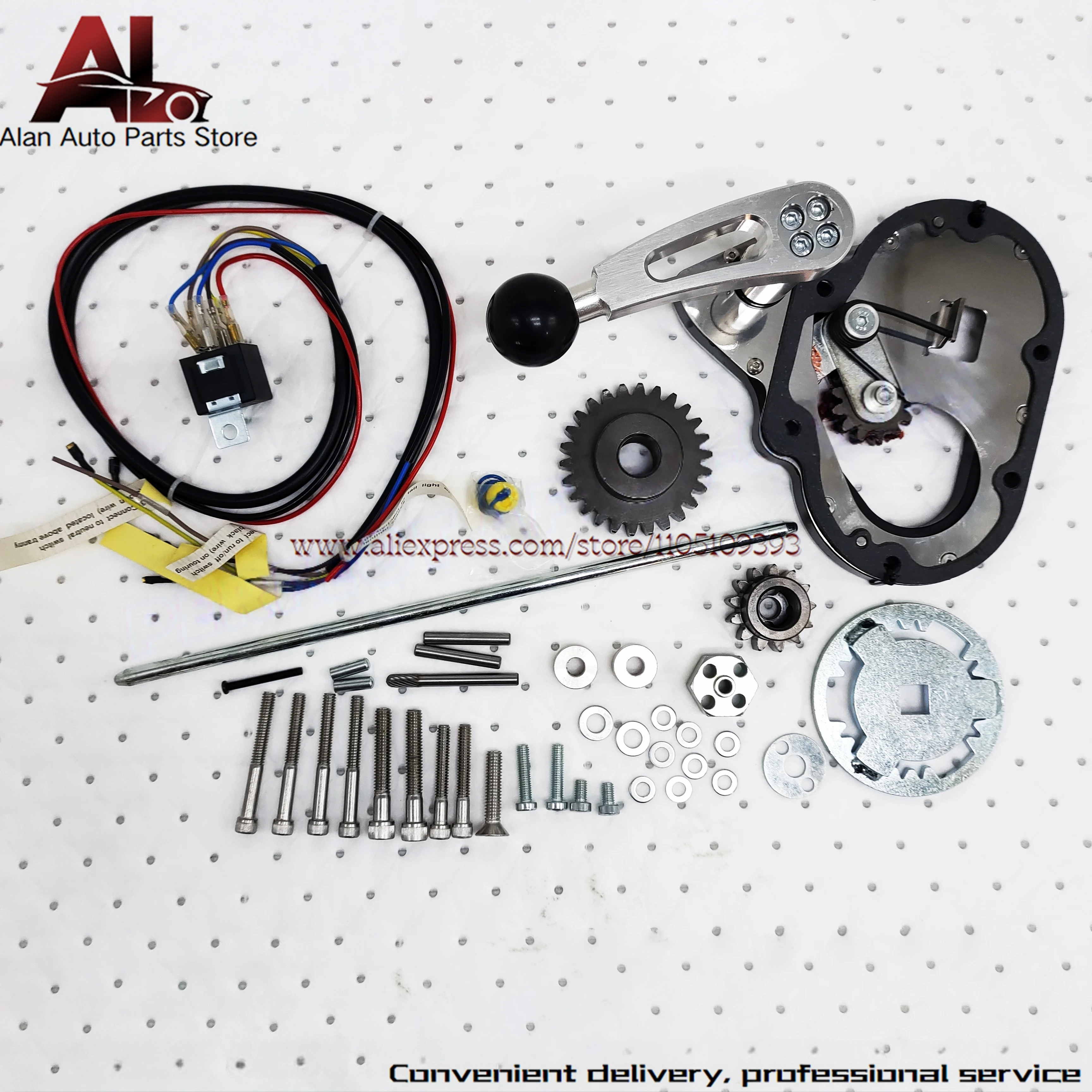 Nueva Transmisión de Reversa MMD-RG06 de 6 Velocidades para Motocicleta Harley-Davidson Trike Sidecar