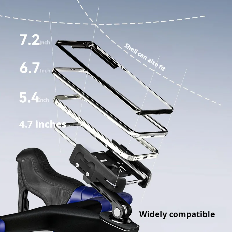 GUB Handlebar Stem Cap Phone Holder Universal Motorcycle MTB Road Bike Cell Phone Mount Quick Release Bracket Holder Bicycle - view 4