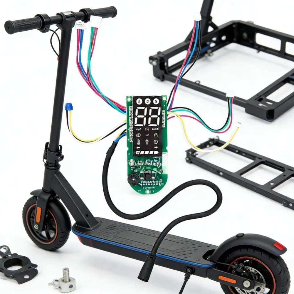

Control Mainboard Scooter Display For Scooter Repair 13*9*2cm ABS Material Lightweight 30g Pedestrian Mode D Gear 6 Kmh