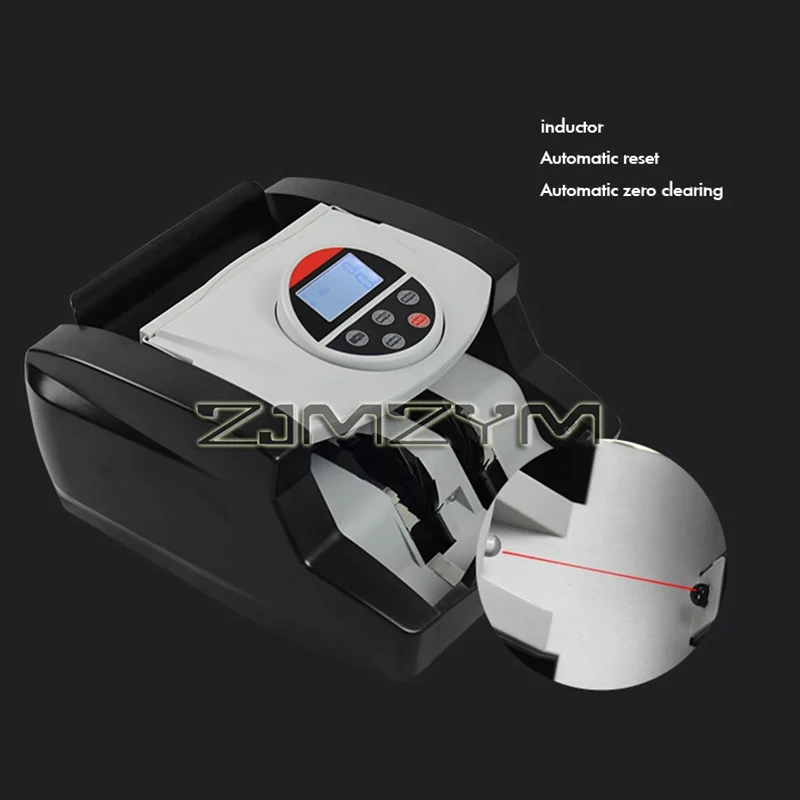 Contatore di denaro Rilevatore di banconote contraffatte con funzione UV/MG Display LCD per macchina per il conteggio di valuta multipla