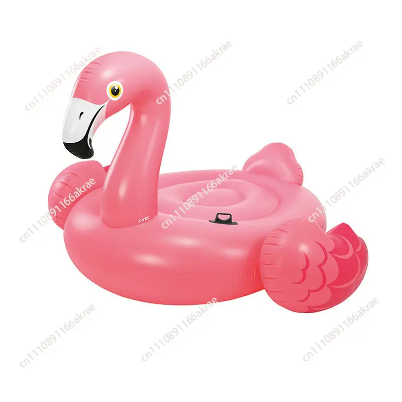 for Floating row inflatable water floating bed adult swimming ring water mount foldable lounge chair