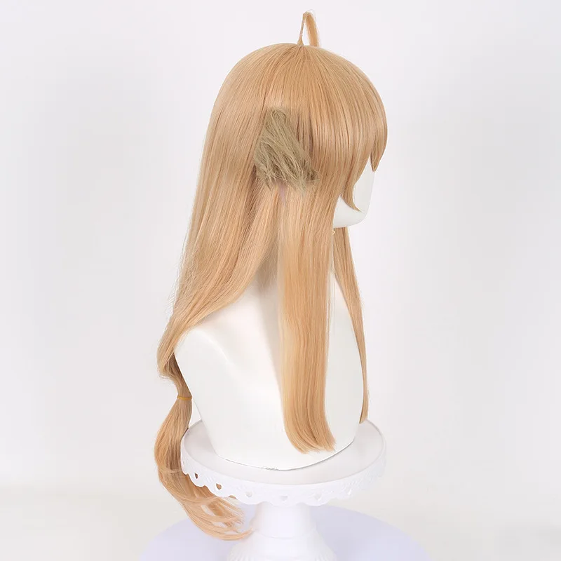 Tushan Susu Cosplay Perücke Fox Spirit Matchmaker Realistische Kopfhaut Orange-rote Farbe inklusive Ohren