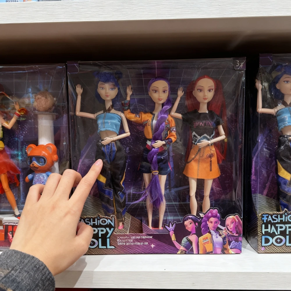 قناع فينيل جديد لشخصية K-POP Witcher Girl Group Dolls Rummy وMira وZoo مناسب لمحبي النادي كهدية #1