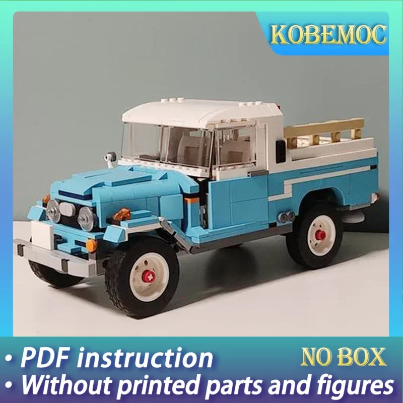 

City Classics Car Model Moc Building Bricks Land Cruiser Vehicle Technology Modular Blocks Gift Christmas Toys DIY Sets Assembly