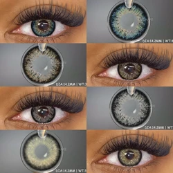 EYESHARE Natural Color Contact Lenses for Eyes OceanSeries Soft Contacted Lens Color Eye Lenses Beauty Cosplay Eyes Cosmetics