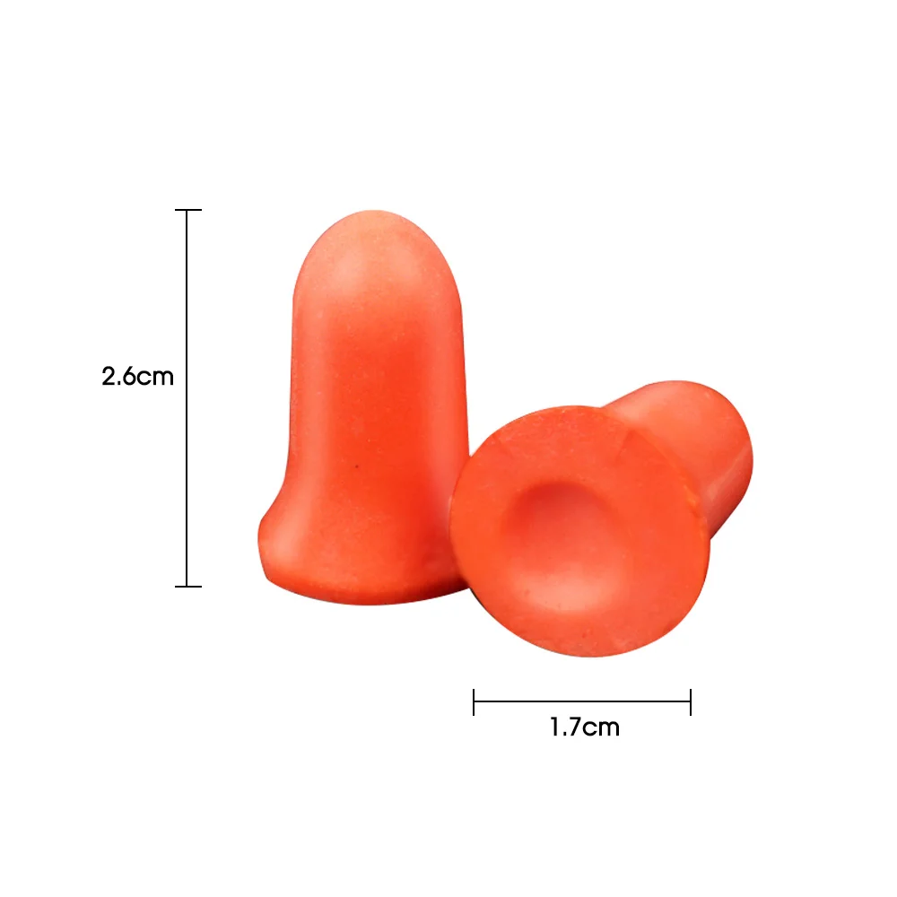 ESCAM 10pairs/lot  Ear Plugs High-quality Foam Anti Noise Ear Protection Sleep Soundproof Earplugs Workplace Safety Supplies