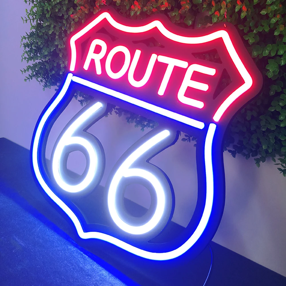 Beer OPEN sign Route 66 Mother Road neon store nightclub beer bar commercial advertising decorative lights