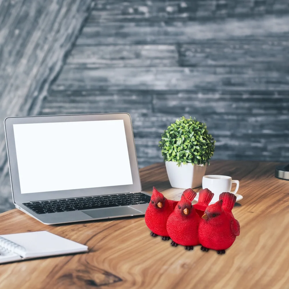 

1Pcs Simulation Bird Ornament Lightweight Resin Realistic Garden Plant Decoration Creative Yard Adornment Simulation Bird