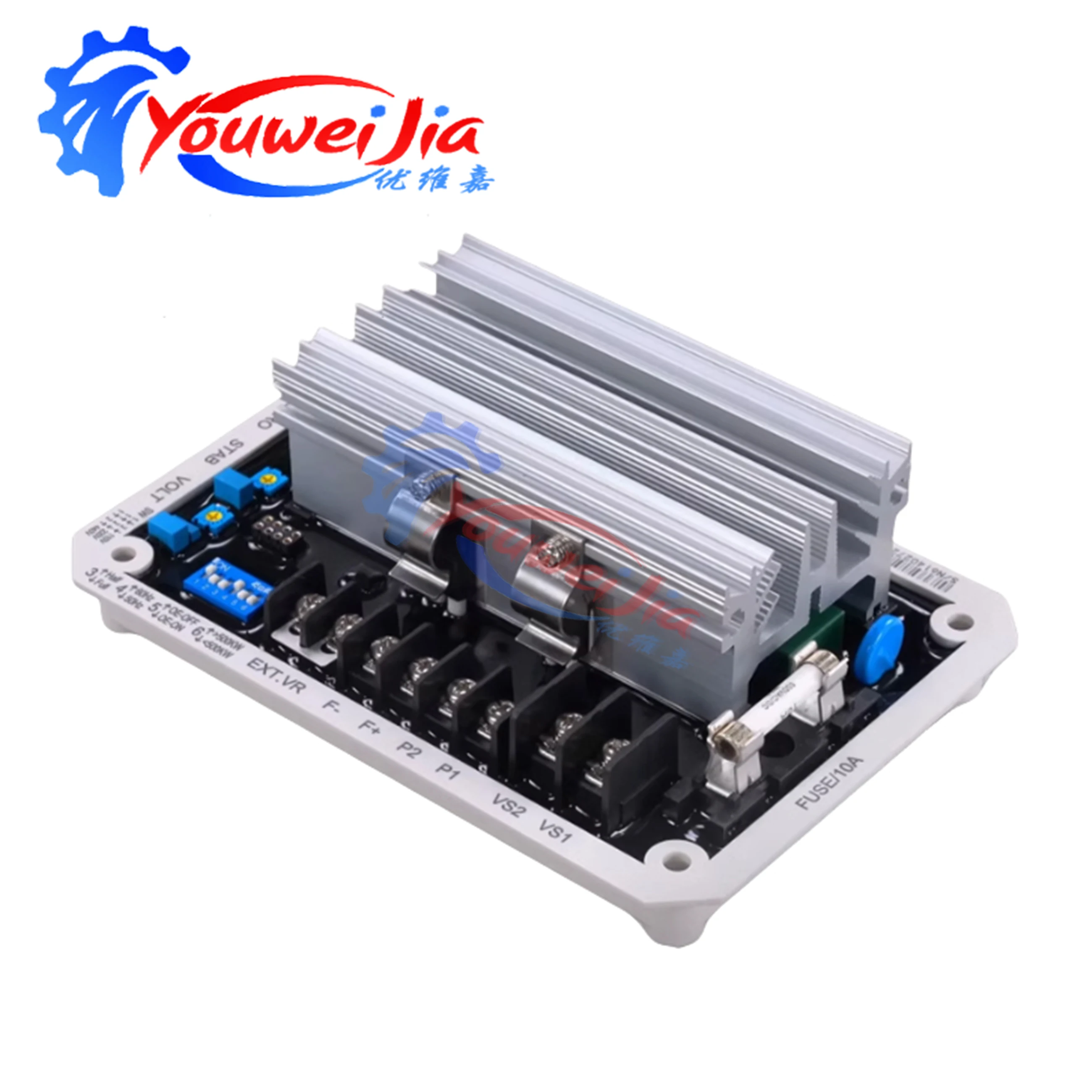 

ADVR-07FH Brushless Generator Set Automatic Voltage Regulator with Pressure Regulating Plate for Stable Power Output