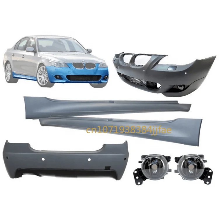 Parachoques delantero y trasero para coche, KIT de carrocería para BMW E60 M TECH m-sport 5 SERIES 2003-2010