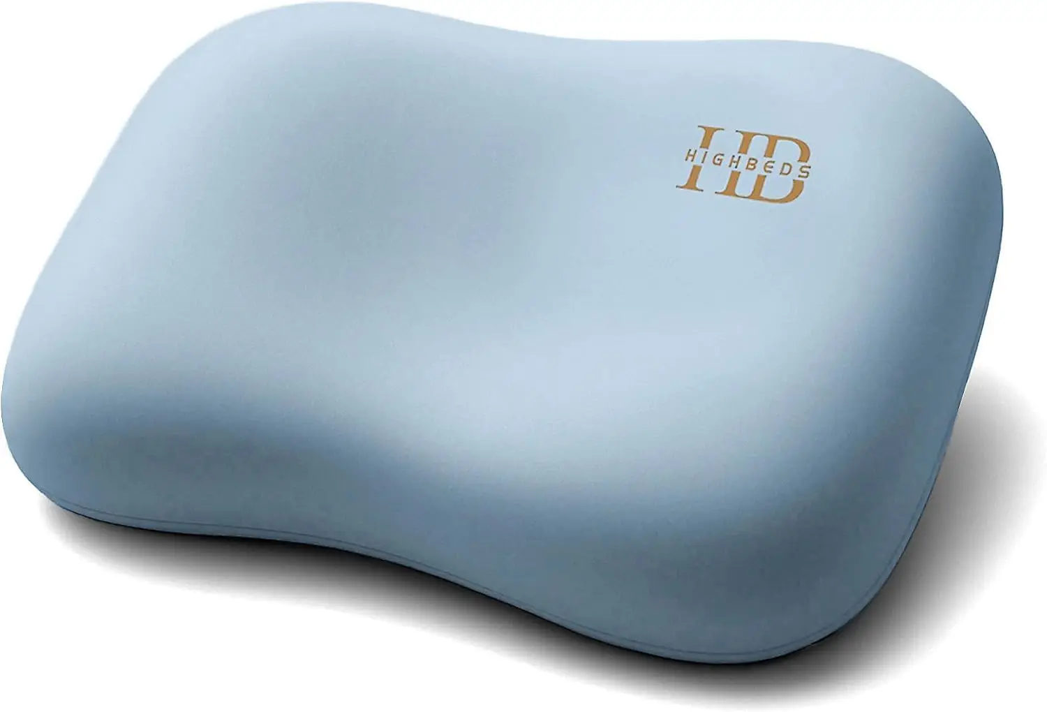 

HighBeds Cervical Neck Pillow for Memory Foam – Soft Ergonomic Side Sleeper Pillow for Neck Pain Relief, Ice Silk Zipperless Pil