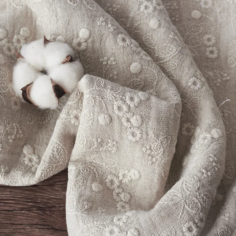 

Новый осенне-зимний толстый двухслойный халат с вышивкой в национальном стиле, высококачественная одежда, льняная ткань, дизайнерская ткань