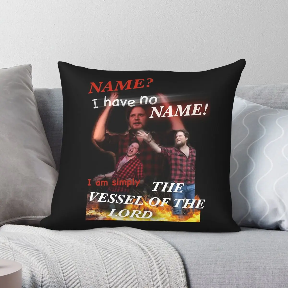 Sam Russell Vessel Of The Lord Square Pillowcase Polyester Linen Velvet Creative Decorative Pillow Case Room Cushion 18