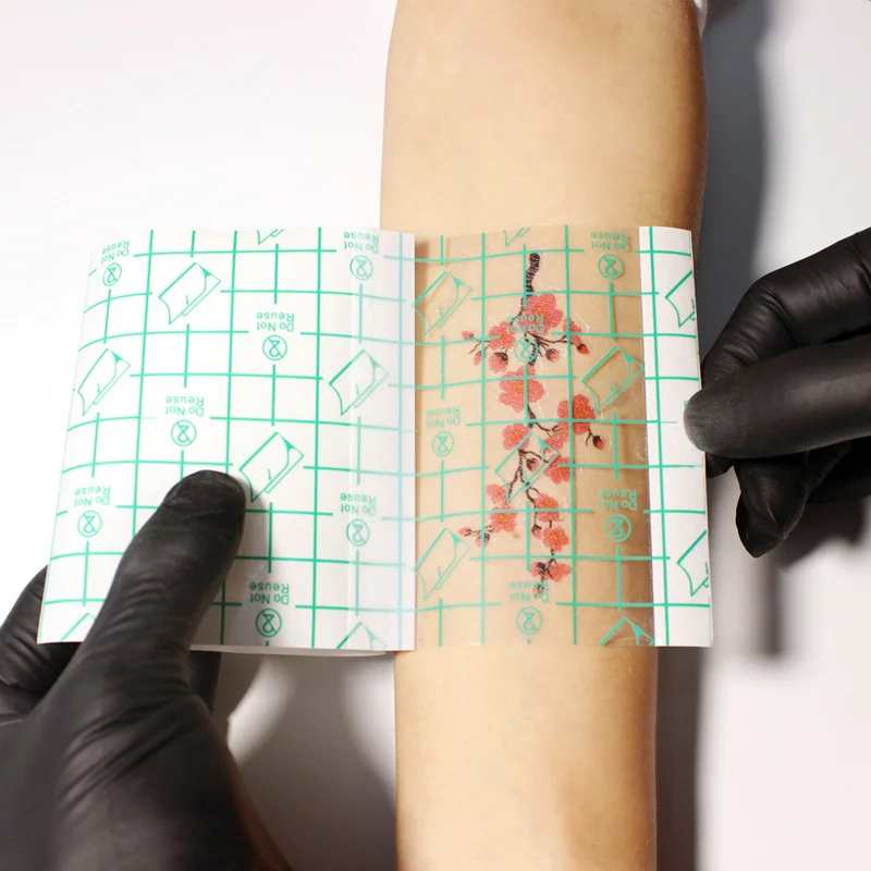 100 шт., медицинская водонепроницаемая ПУ пленка для татуировки, ремонт последующего ухода, прозрачная защитная лечебная пленка для татуировки, наклейка, лента 100 шт., медицинская водонепроницаемая ПУ пленка для татуировки, ремонт последующего ухода, прозрачная защитная лечебная пленка для татуировки, наклейка, лента