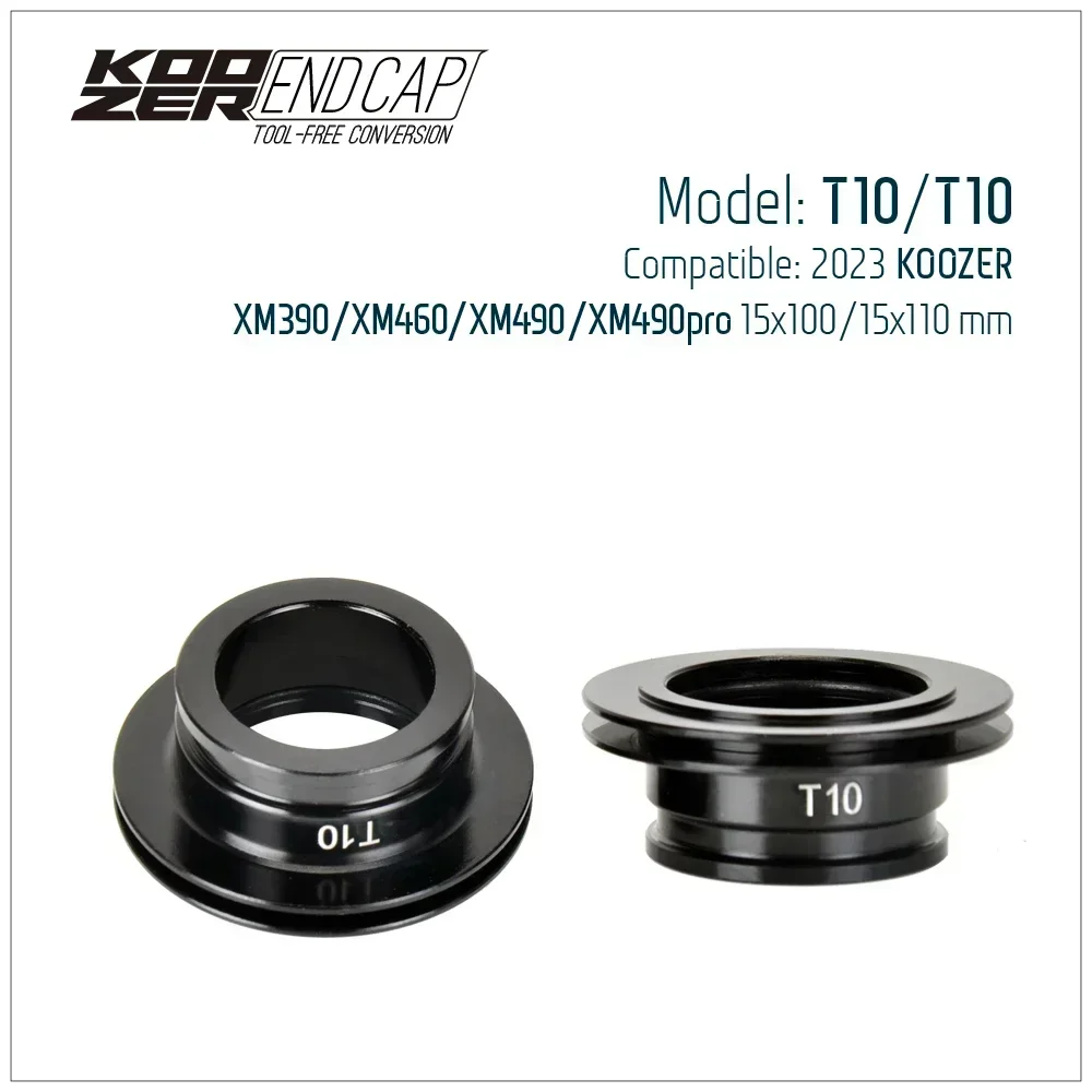 Koozer Bicycle Hub Endcap Adapter XM490 460 450for 5x100 9x100 10x135 QR 15x100 12x142mm THRU 12x135 110*148 Bicycle Accessories - Image 5
