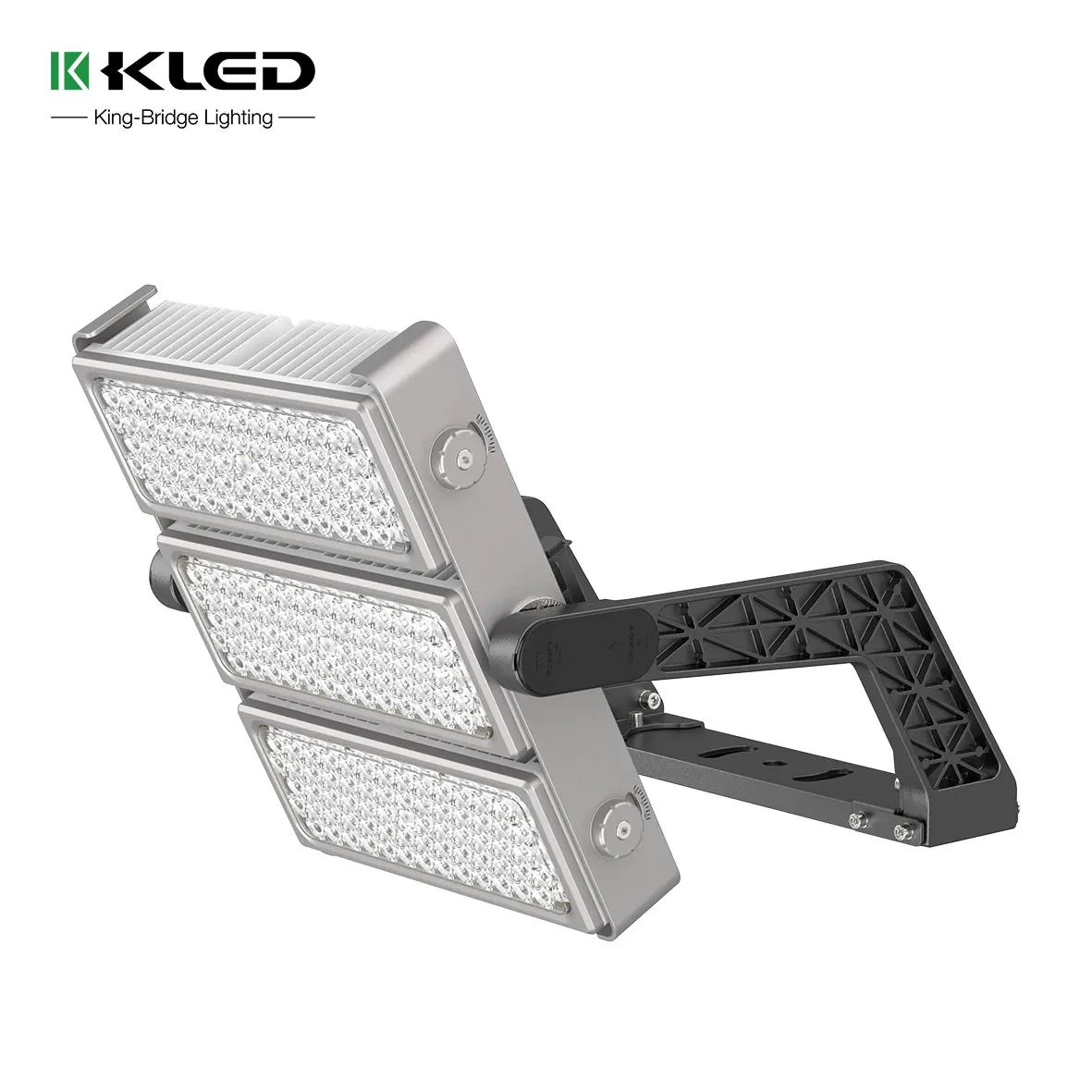 KLED IP66 AC 100W LED Flood Light for Sports Stadiums Outdoor High Output Lumen with Separate Module and Bracket Installation