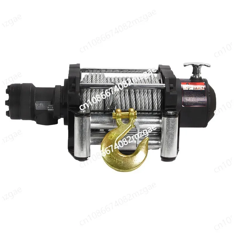 

Horizontal traction hydraulic winch for rescue of hydraulic winch wrecker