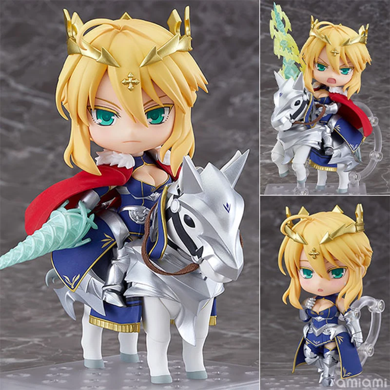 # Figura de Anime 1532-DX Fate/Grand Order Saber Lily, Figura de Acción FAIRY TAIL Lucy Heartfilia/Erza Scarlet, Muñeca de Juguete, Regalo