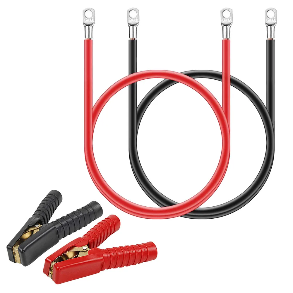 

Boat Battery Cable 12V Car Cable At-home Use On-the-road Use Secure Battery Connection Hassle-free Disconnection