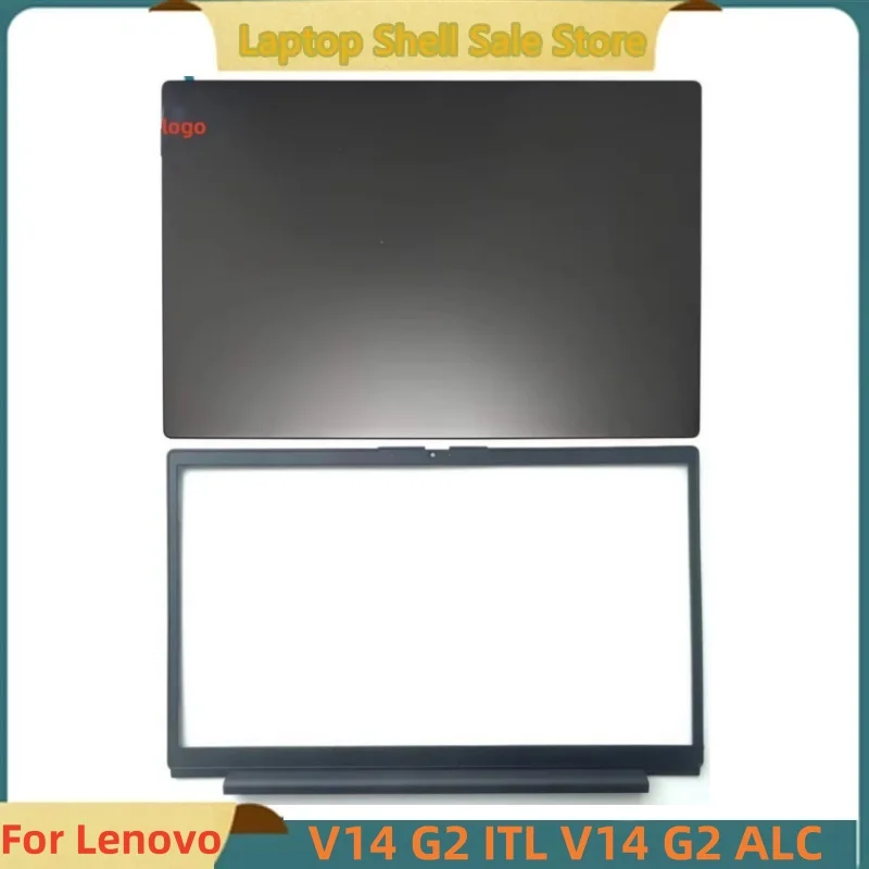 

New For Lenovo V14 G2 ITL V14 G2 ALC Top Case LCD Back Cover A Shell/Front Bezel
