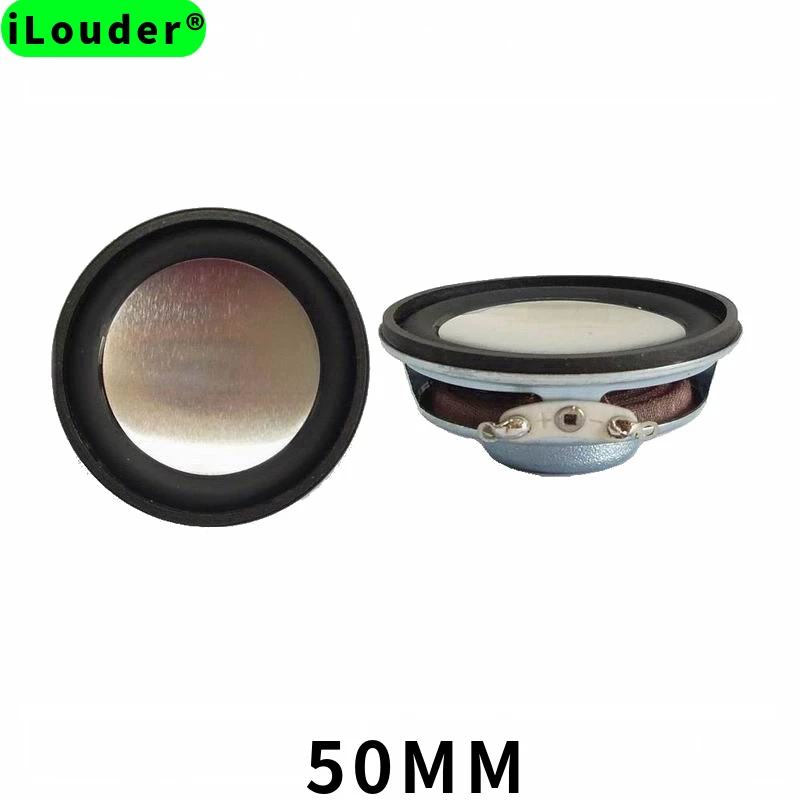 Factory RMS Power 3W 4Ω/8Ω Optional 2 Inch 86DB Full-range Speaker 50MM Neodymium Magnet Paper Cone Rubber Edge Horn Speaker