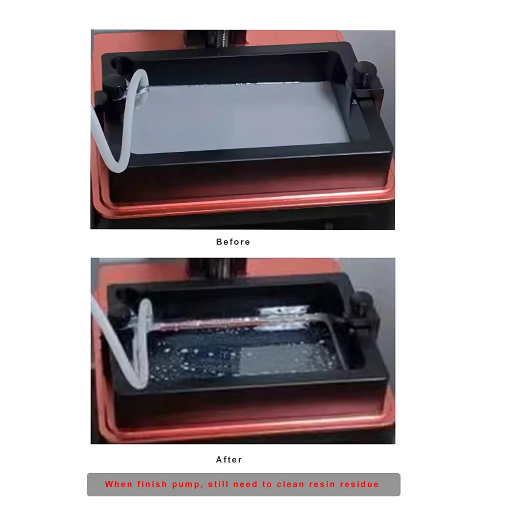 樹脂タンク用リサイクルポンプ,樹脂ボトル,1クリックしてlcd,dlp,sla,3Dプリンターの転送