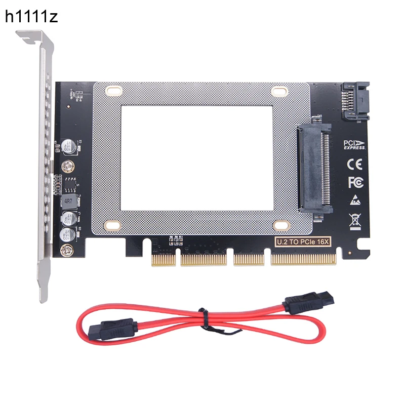 U.2 to PCIE Riser PCI Express 3.0 X4/X8/X16 to SFF-8639 U2 Adapter for Intel 750 2.5