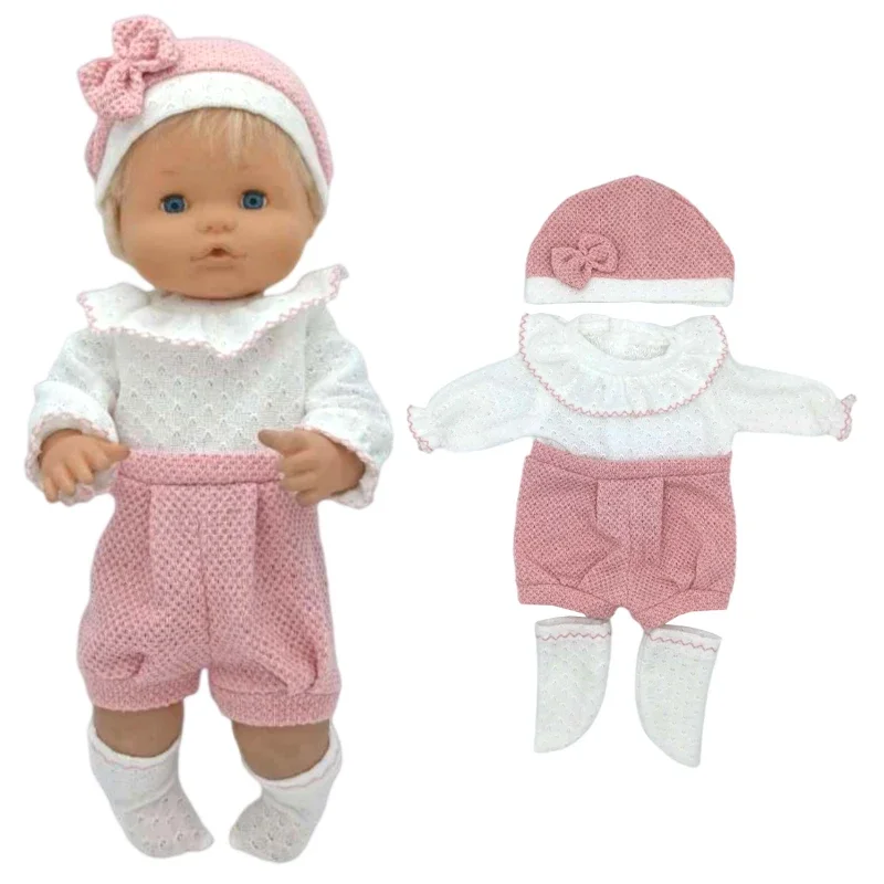 Reborn Baby Dolls Clothes Set 40Cm Nenuco Doll Clothing Ropa Y Su Hermanita Accessories