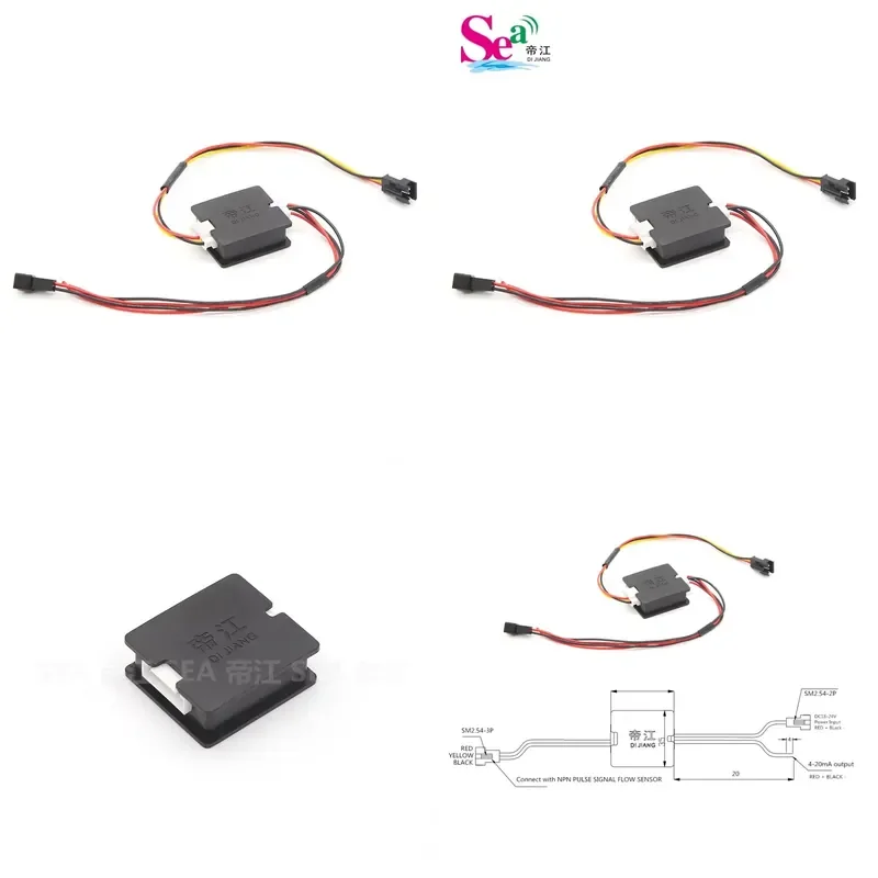 

DIJIANG 4--20mA Pulse To Current Module Transmitter Signal Converter Connect The Flow Sensor For Industrial Control System