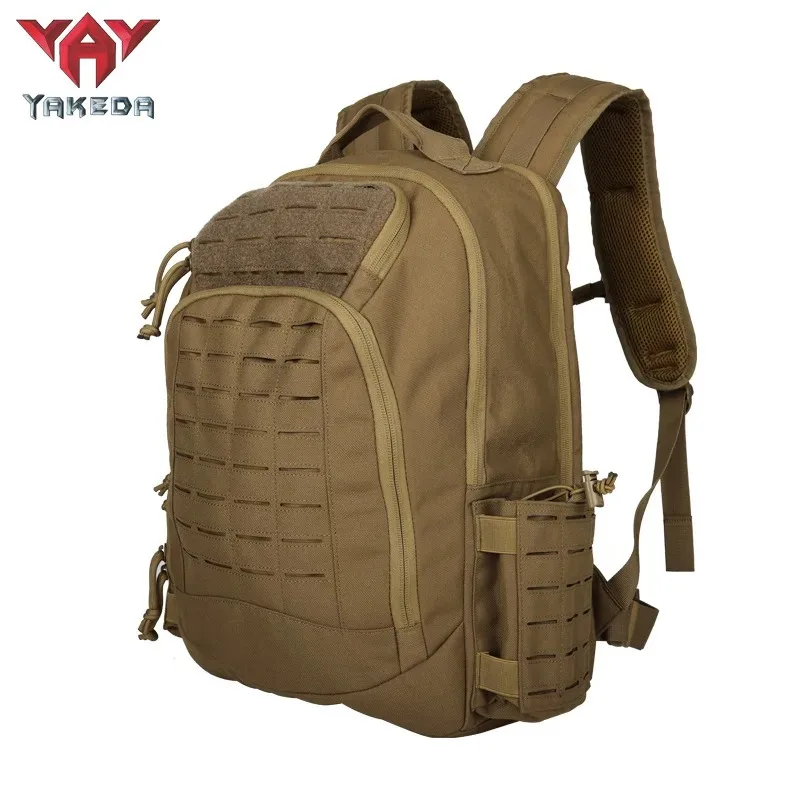 

YAKEDA Outdoor Backpack Hunting Outdoor Cycling Mountaineering Bag Carrying MOLLE Multi-functional Backpack Tas Mannen