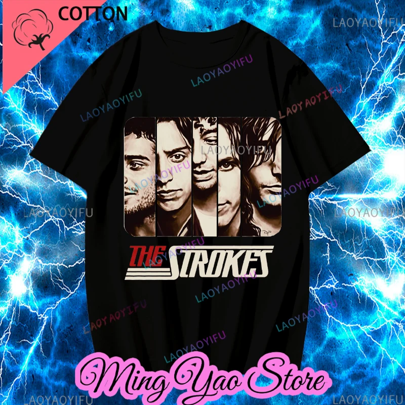 Vintage The Strokes 2 Slide Shirt T-shirt