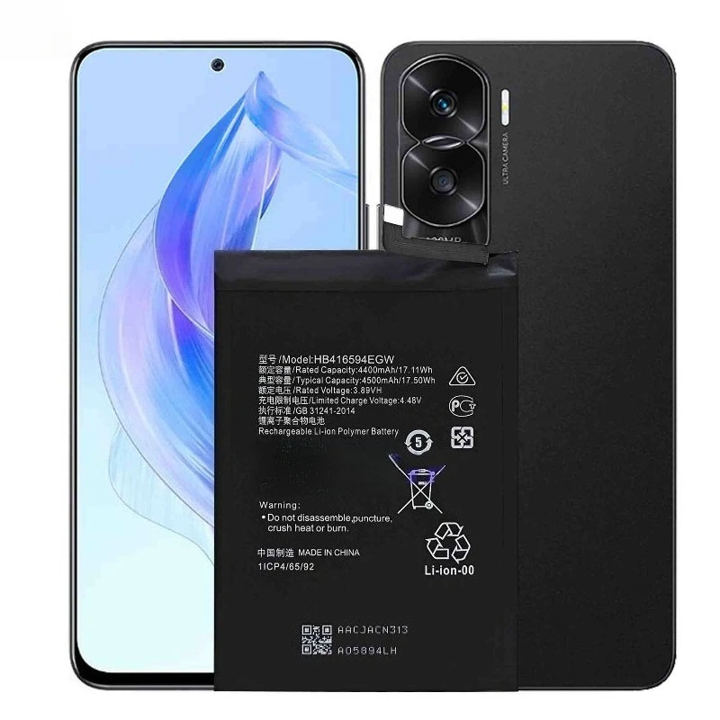 بطارية HB416594EGW لهواوي HONOR X50i/ X8A/HONOR 90 LITE(5G) /HONOR X8B/HONOR 200 LITE بطارية الهاتف المحمول 4500mAh + أدوات
