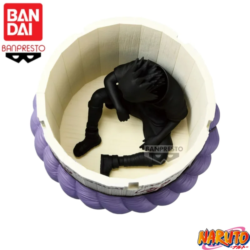 

Коллекционная фигурка Bandai In Sock Banpresto Наруто Учиха Саске: Оригинальная модель персонажа аниме, статуэтка, украшение для гаража