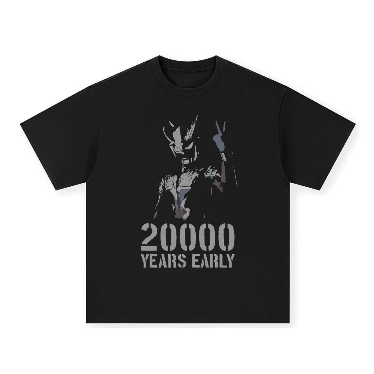 Camiseta de manga curta estilo anime Serro, com estampa japonesa, moderna e versátil, coleção 2026
