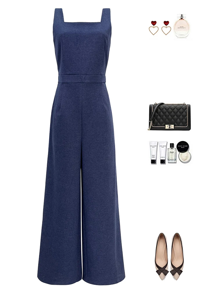 

High Waist Wide Leg Pants Women's Straight Cut Trousers Dra Ele One-Piece Slimming Spring Faion 2023 New Sle